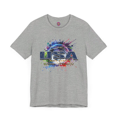 U.S. Women's Soccer Fans T-shirt Blue USA