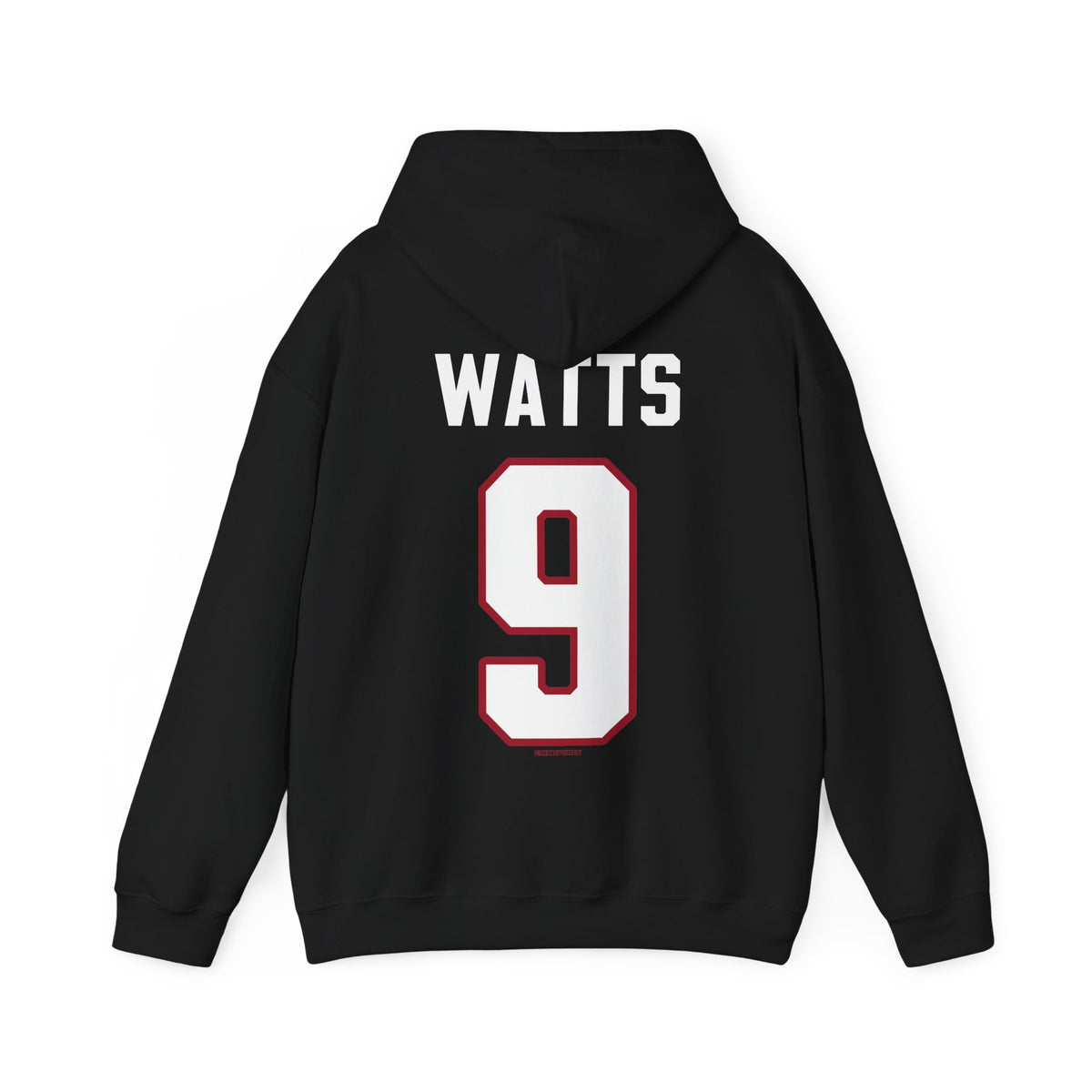 Daryl Watts Detroit Hockey Club Unisex Moto Hoodie