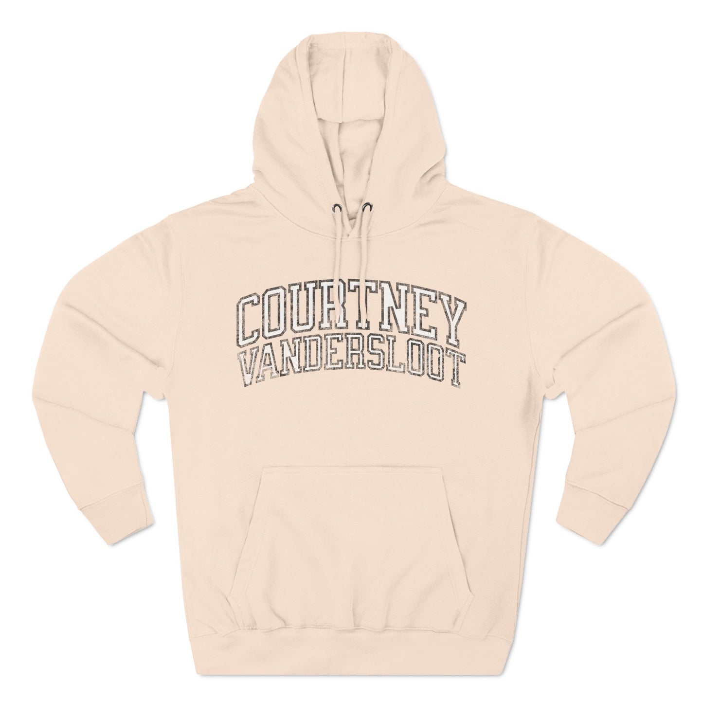 Courtney Vandersloot Vintage Print Premium Hoodie