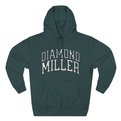 Diamond Miller Lynx Vintage Print Premium Hoodie