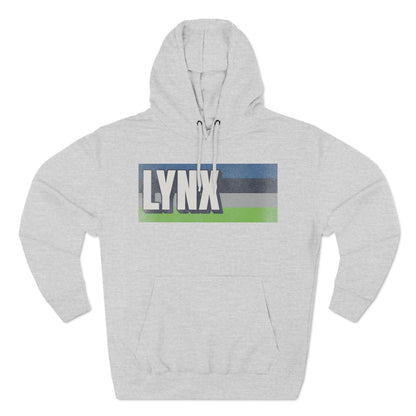 Lynx Premium Vintage Print Basketball Hoodie