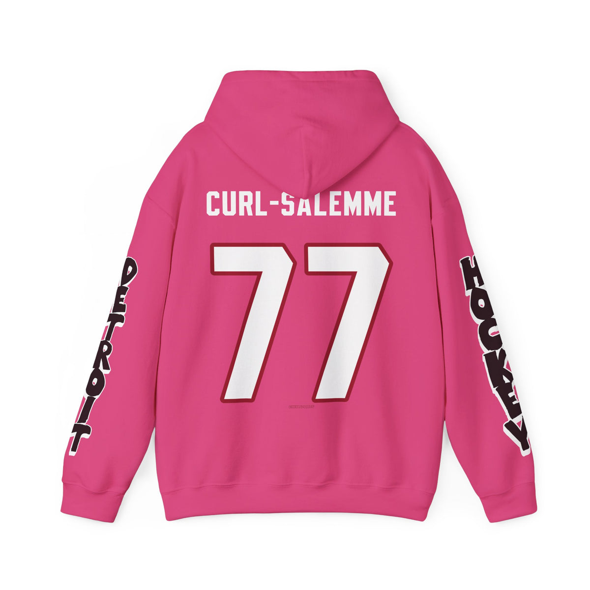 Britta Curl-Salemme Detroit Hockey Club Unisex Moto Hoodie