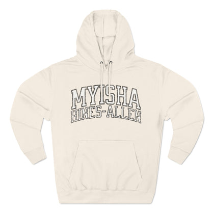 Myisha Hines-Allen Lynx Vintage Print Premium Hoodie