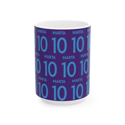 Marta 10 Orlando Soccer Ceramic Mug