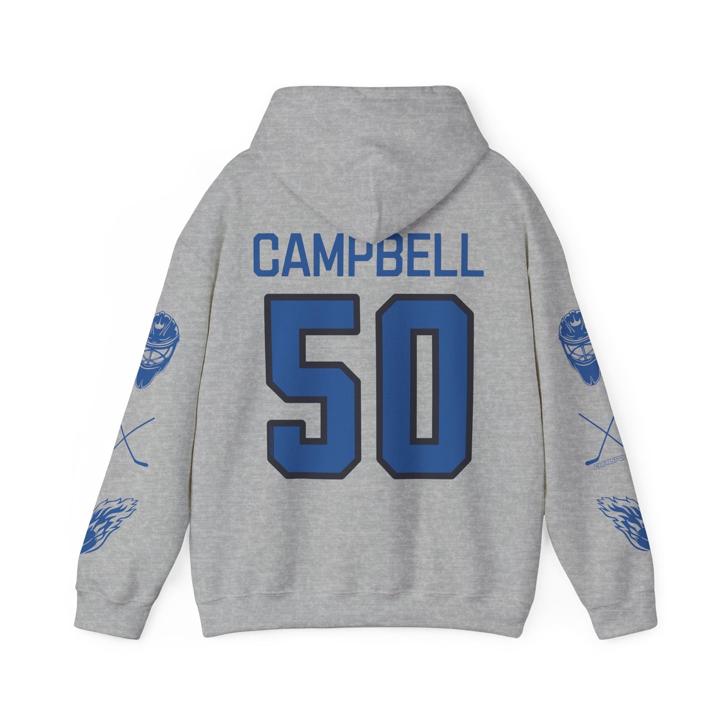 Kristen Campbell 50 Sceptres Goalie Hockey Heavy Hoodie