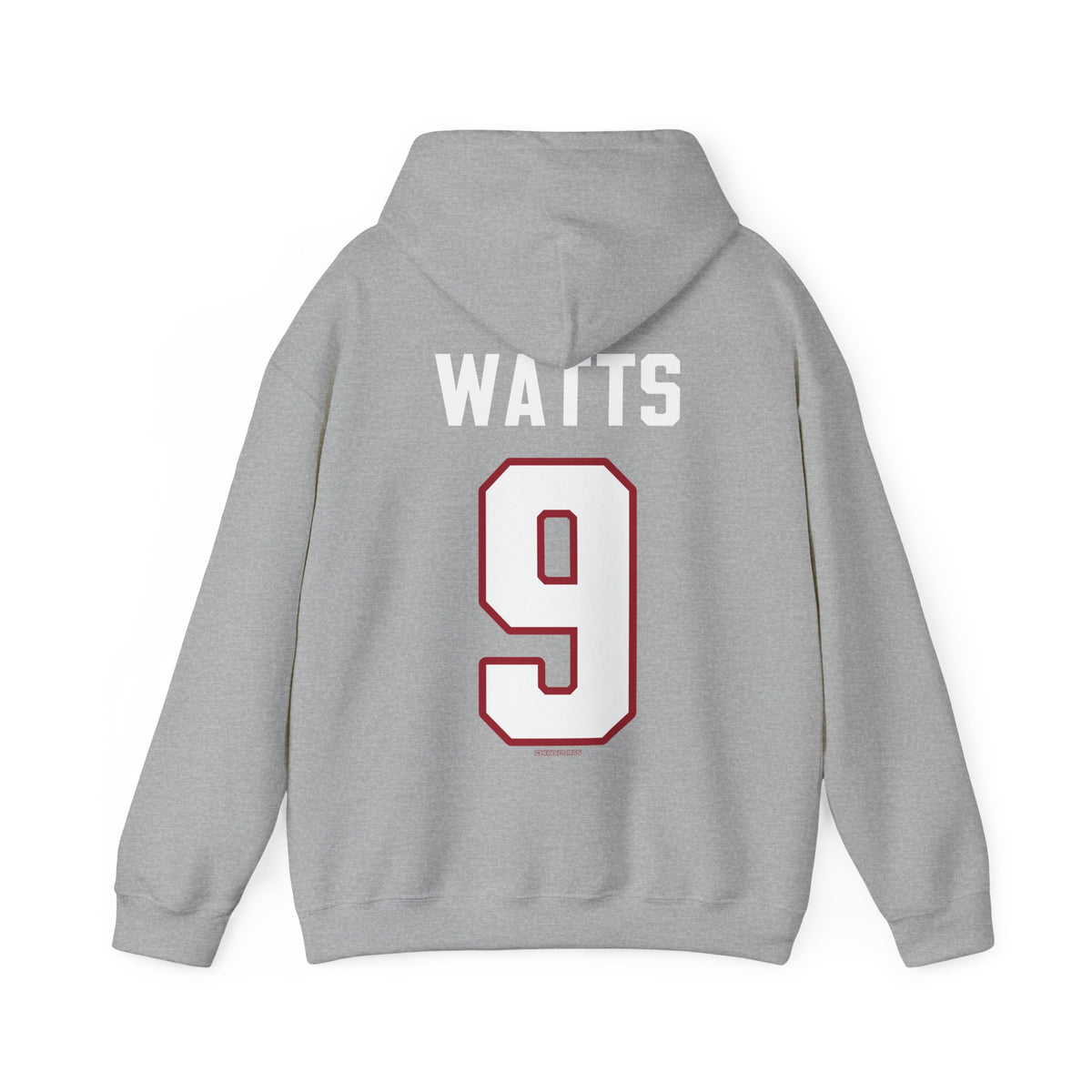 Daryl Watts Detroit Hockey Club Unisex Moto Hoodie