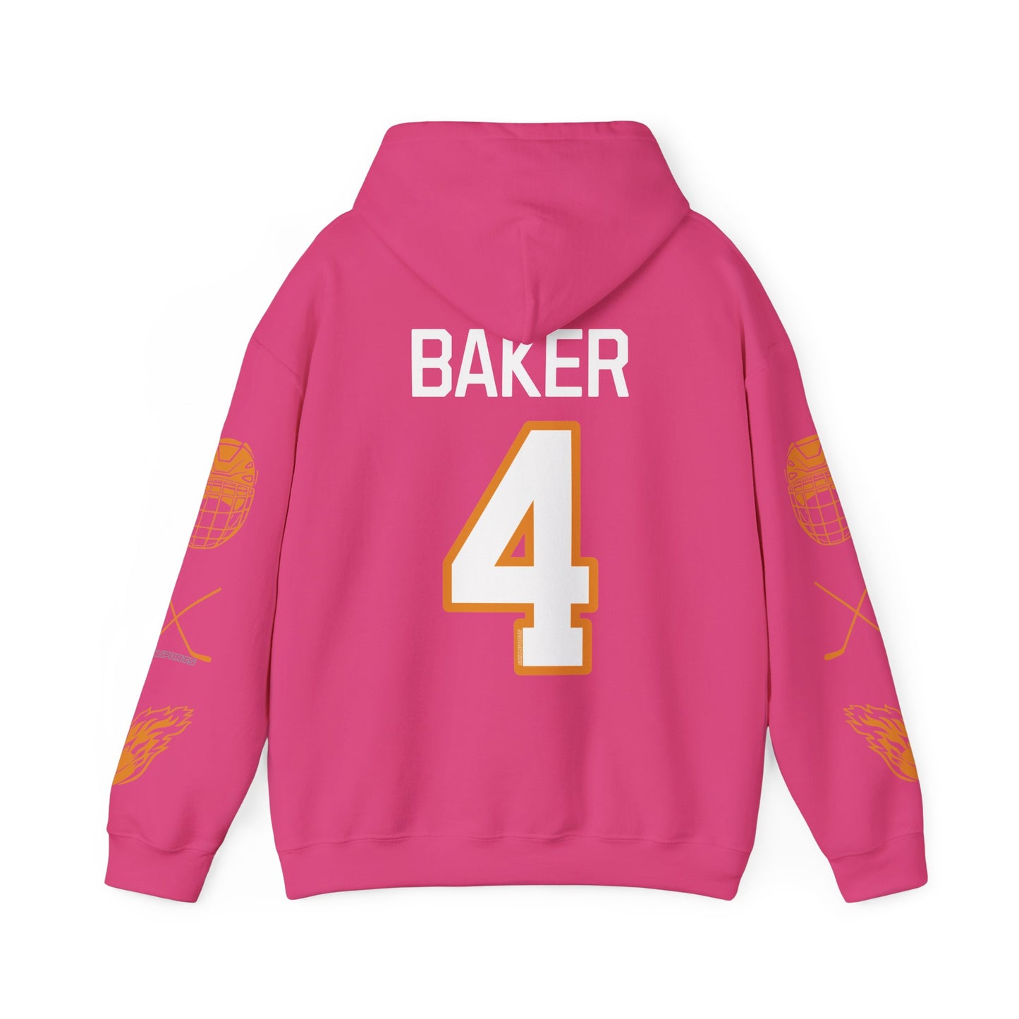 Taylor Baker 4 Sirens Hockey Heavy Hoodie