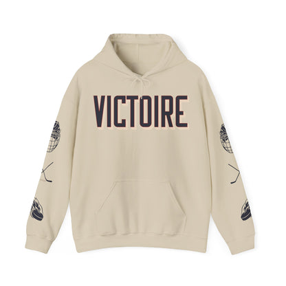 Victoire Hockey Two-Sided Print Heavy Hoodie