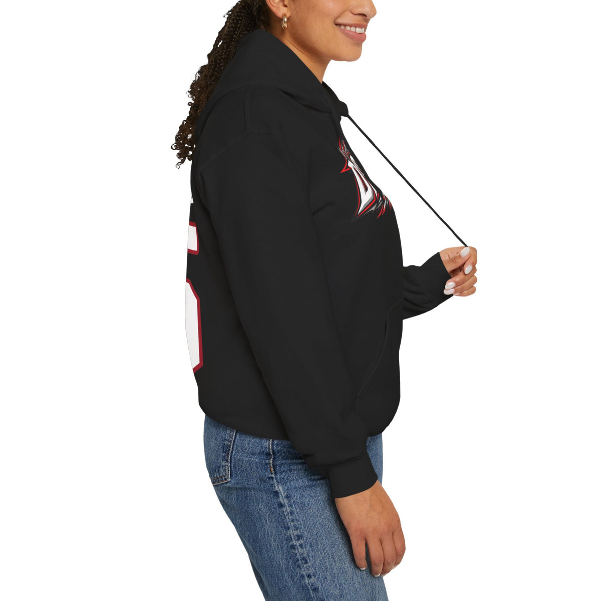 Sena Catterall Detroit Hockey Club Unisex Moto Hoodie