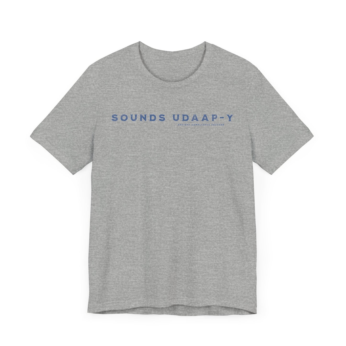 Sounds UDAAP-y Skull Shirt Tan & Blue