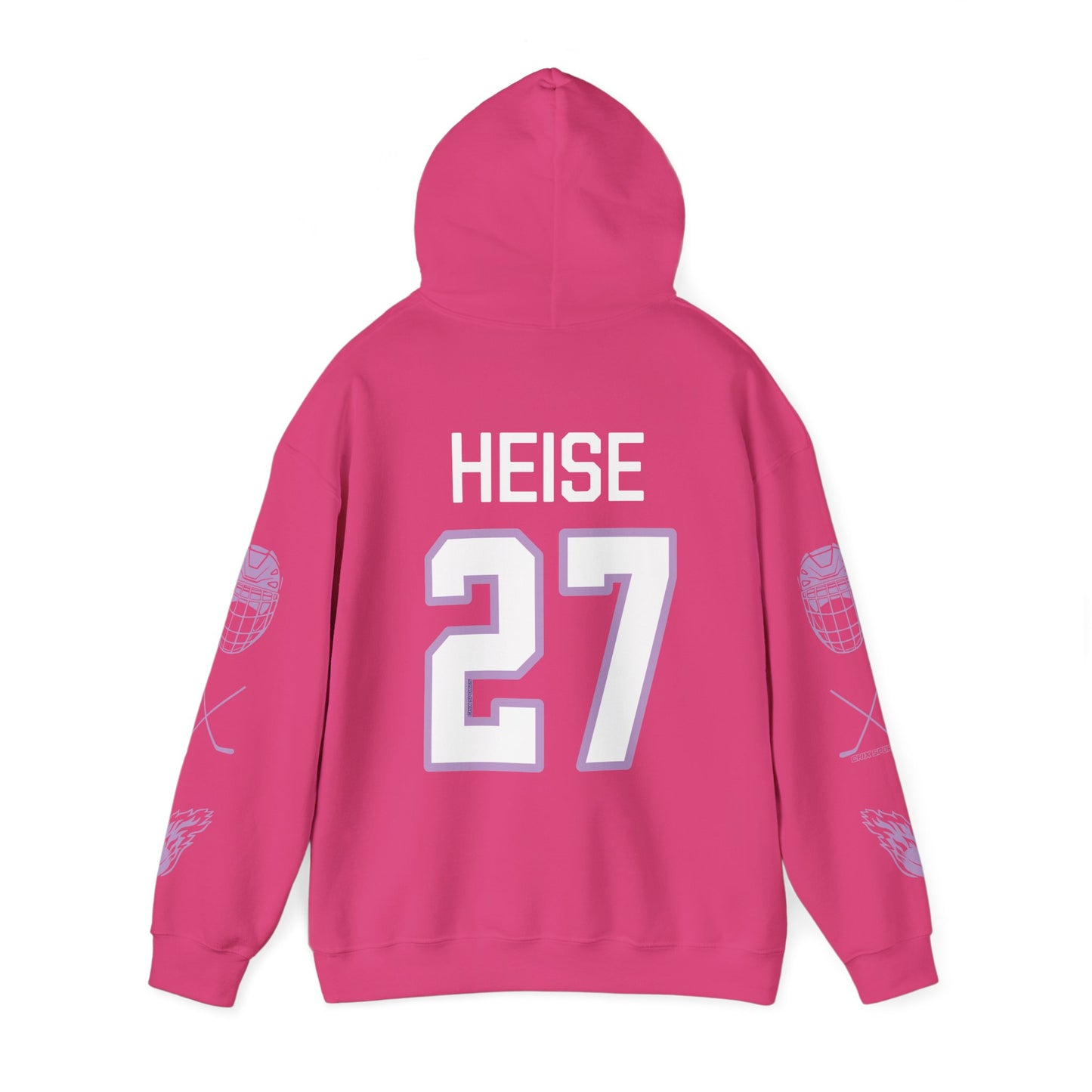 Taylor Heise 27 Frost Hockey Heavy Hoodie