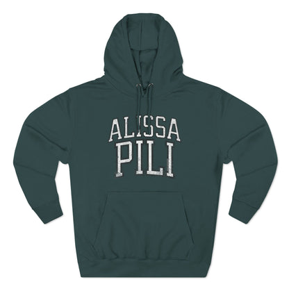 Alissa Pili Lynx Vintage Print Premium Hoodie