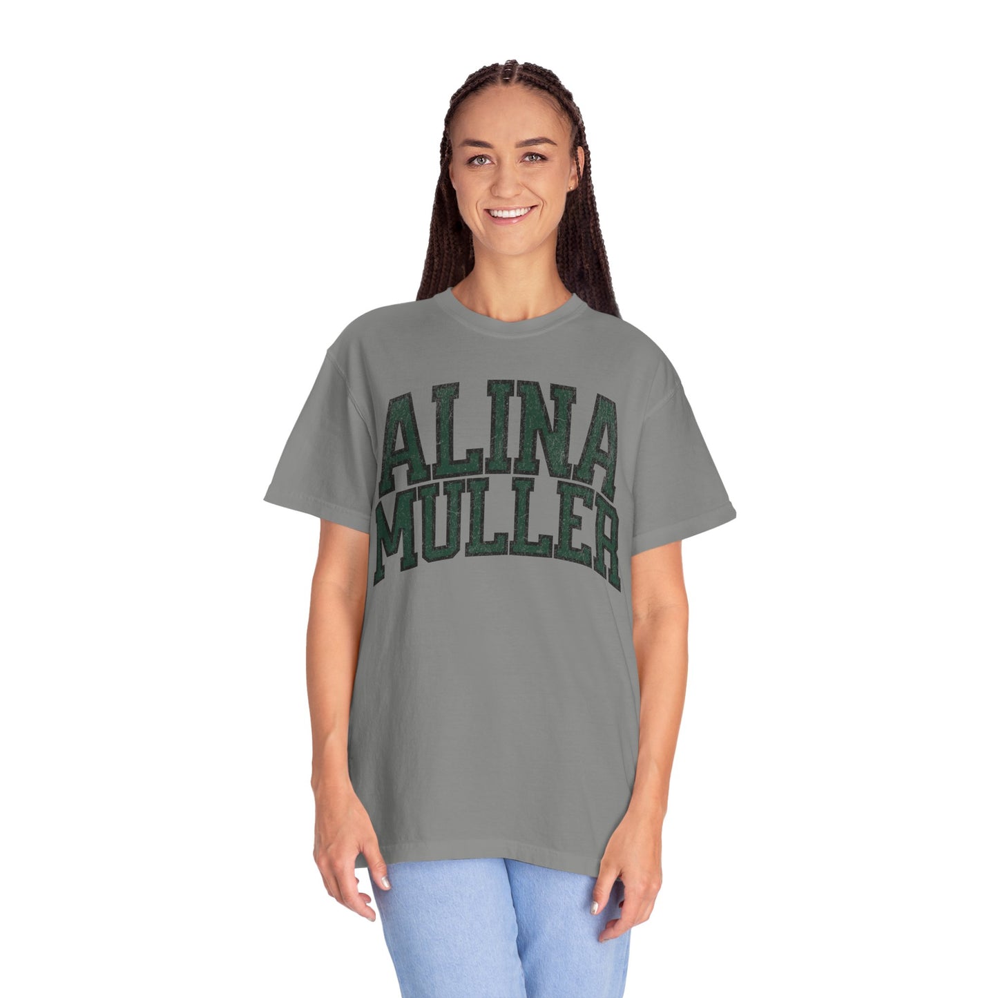 Alina Muller Boston Hockey Star Vintage Print Premium T-shirt