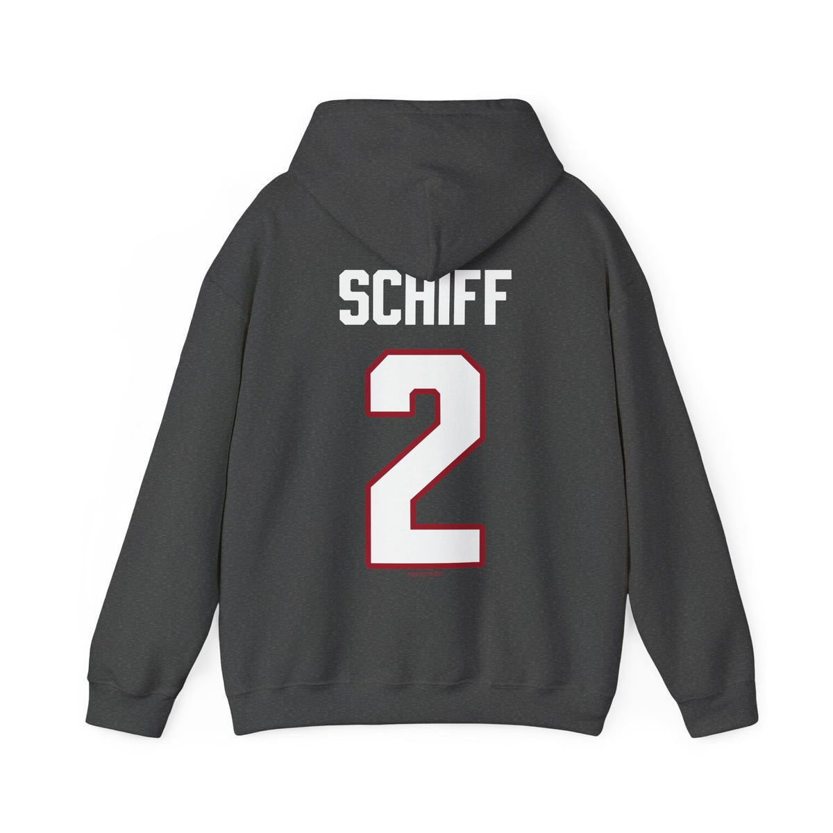Georgia Schiff Detroit Hockey Club Unisex Moto Hoodie