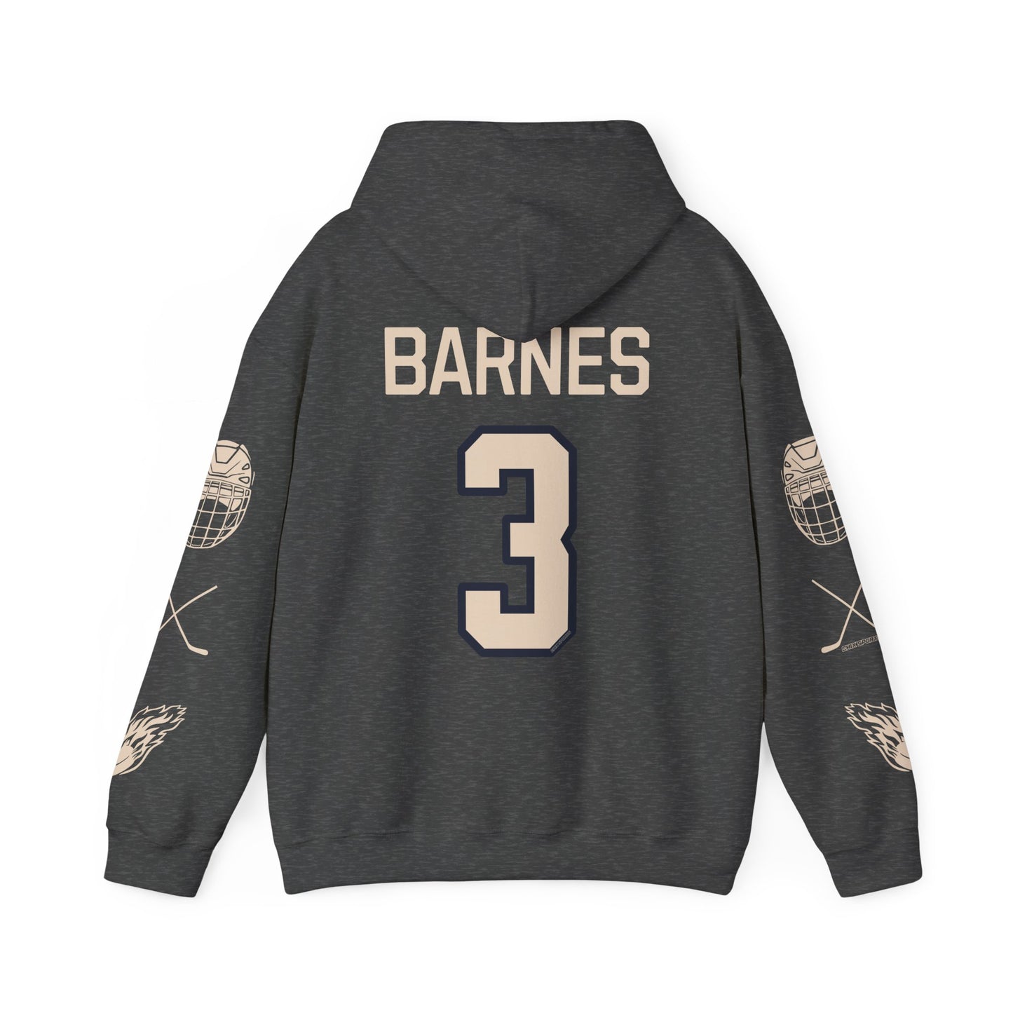 Cayla Barnes 3 Victoire Hockey Heavy Hoodie