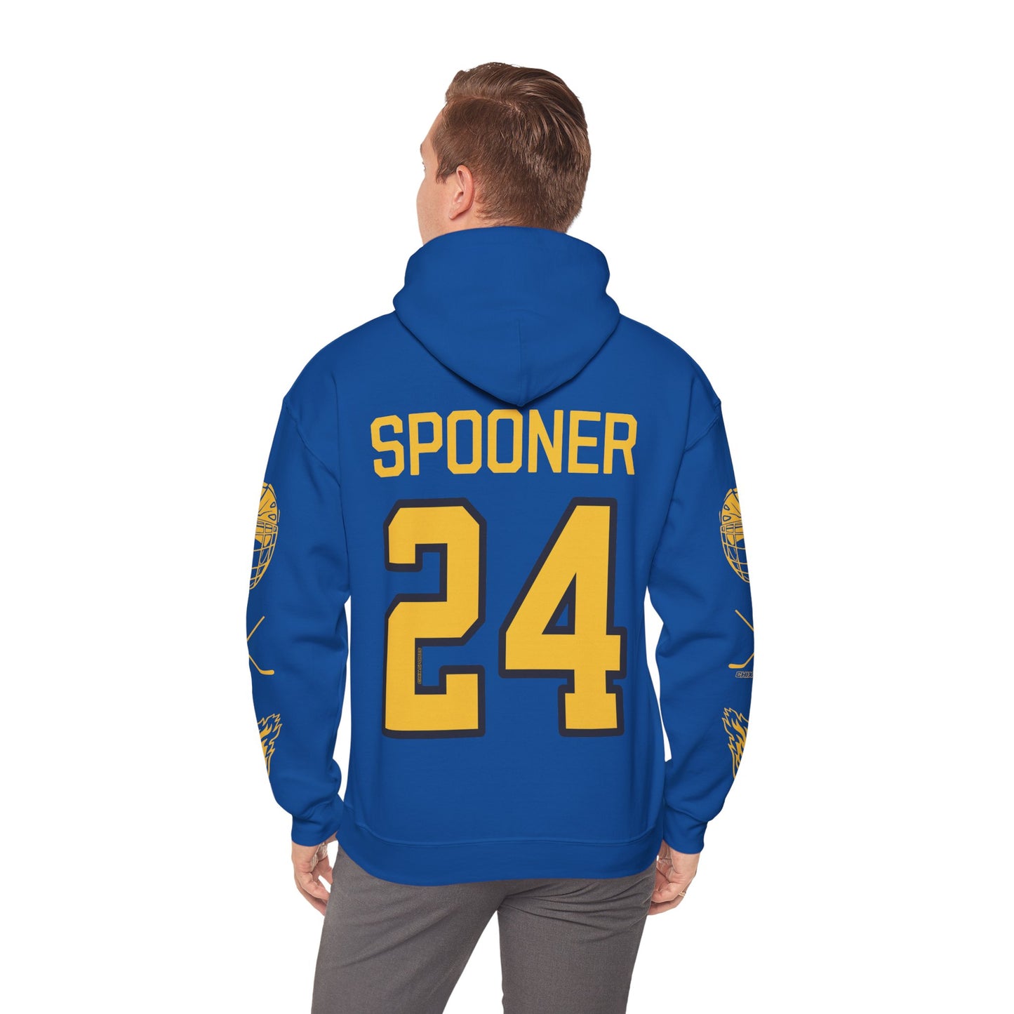 Natalie Spooner 24 Sceptres Hockey Heavy Hoodie