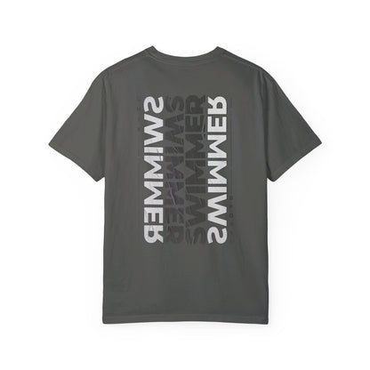 For the Swimmers and Swim Fans - "Swim" Oversized T-Shirt