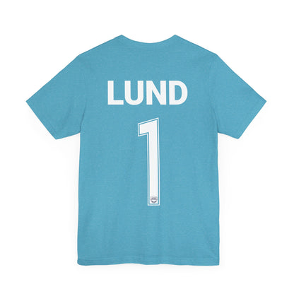 Katie Lund Racing Goalie Softblend T-shirt