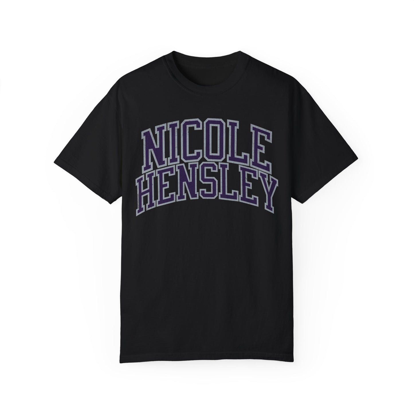 Nicole Hensley Frost Hockey Star Vintage Print Premium T-shirt