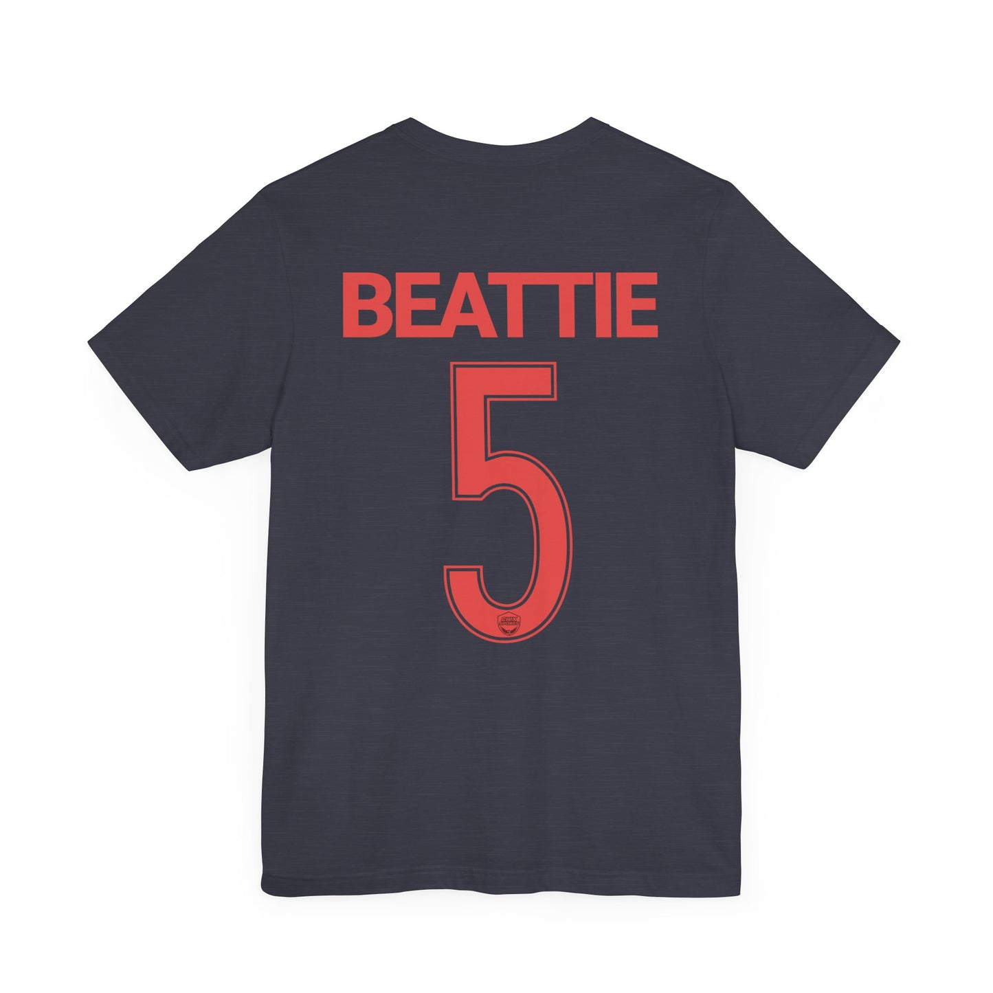 Jen Beattie 5 Bay City Soccer Softblend T-shirt