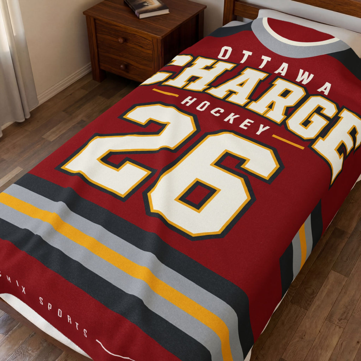 Ottawa Charge Plush Blanket
