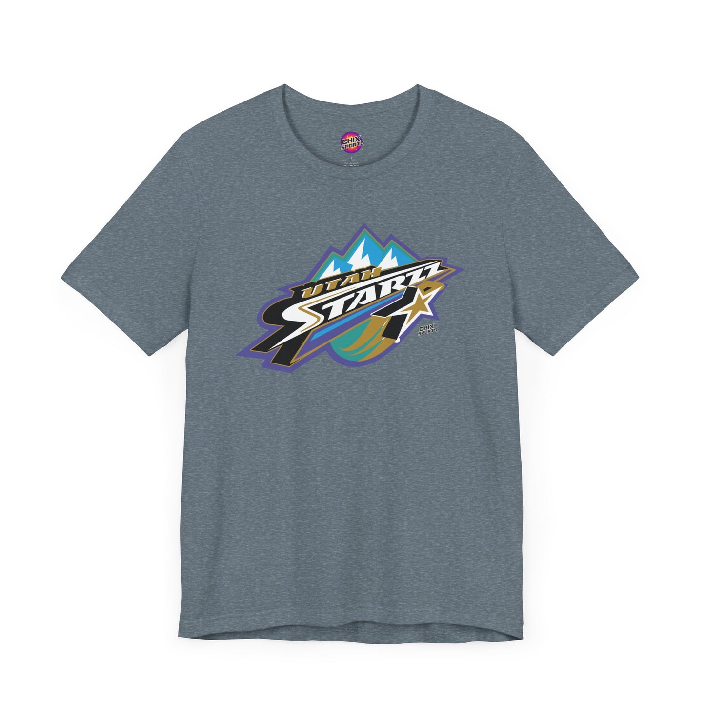 Utah Starzz Vintage WNBA League Throwback T-shirt