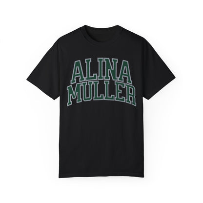 Alina Muller Boston Hockey Star Vintage Print Premium T-shirt