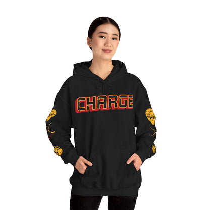 Logan Angers 35 Charge Hockey Heavy Hoodie