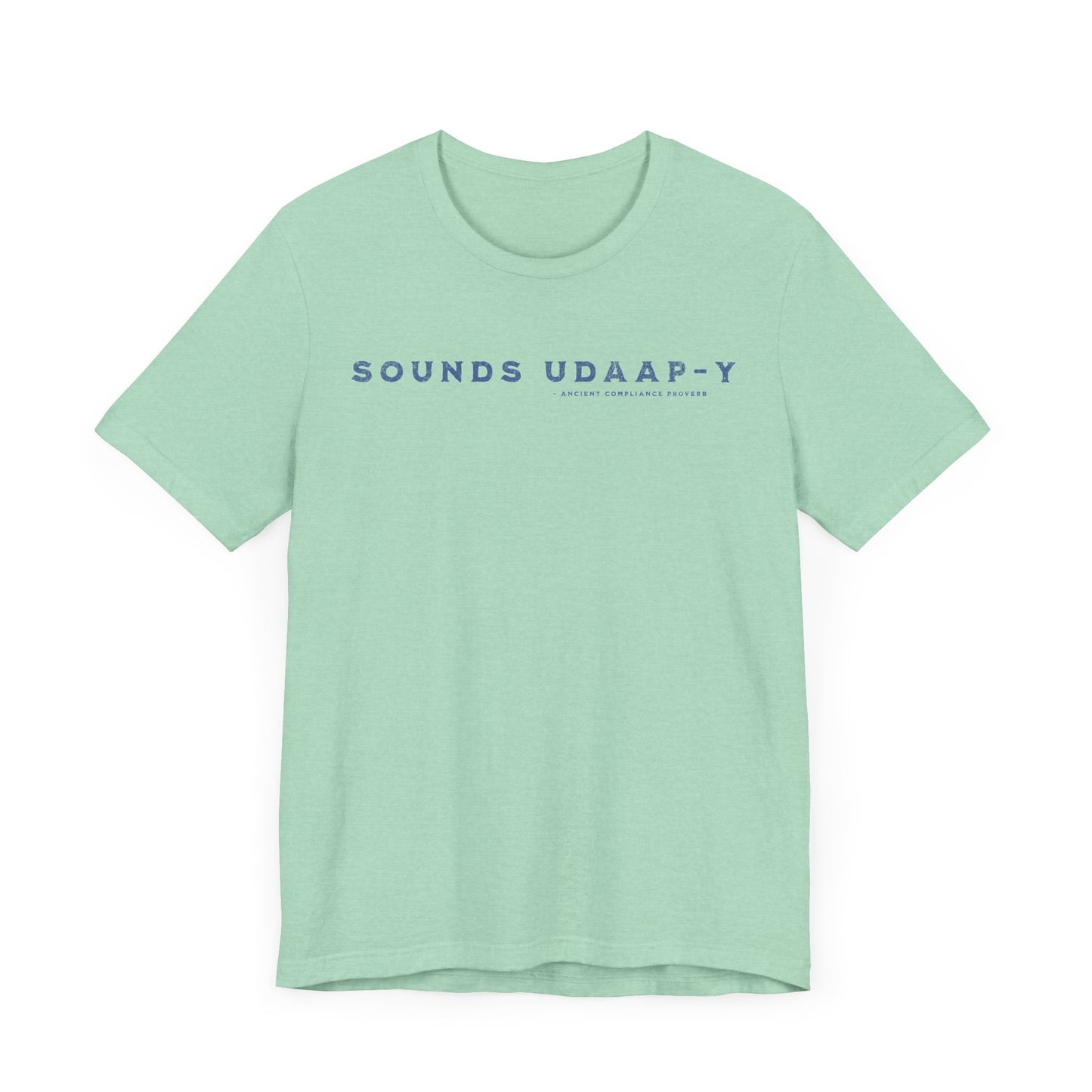 Sounds UDAAP-y Skull Shirt Tan & Blue