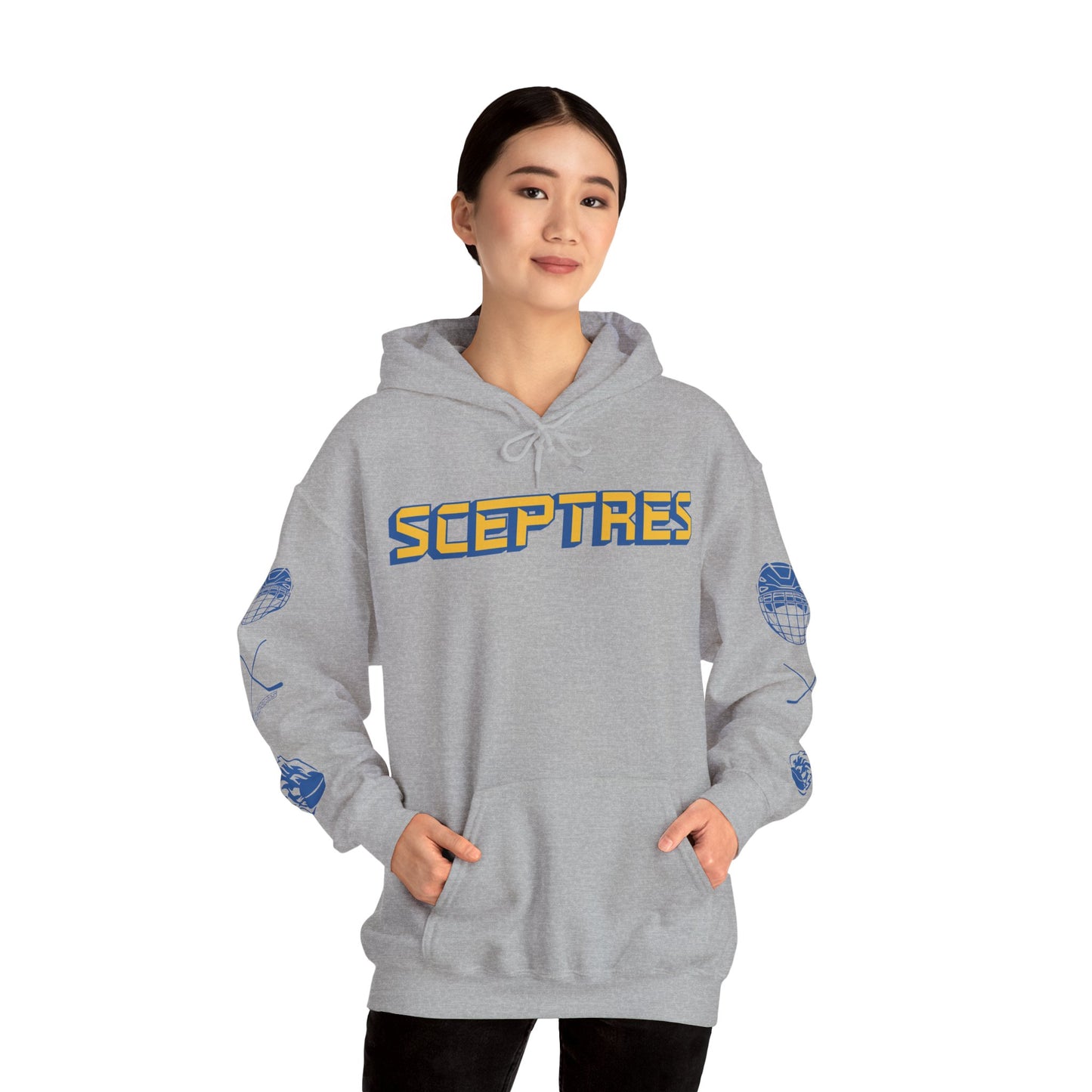 Natalie Spooner 24 Sceptres Hockey Heavy Hoodie