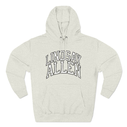 Lindsay Allen Sky Premium Hoodie Vintage Print