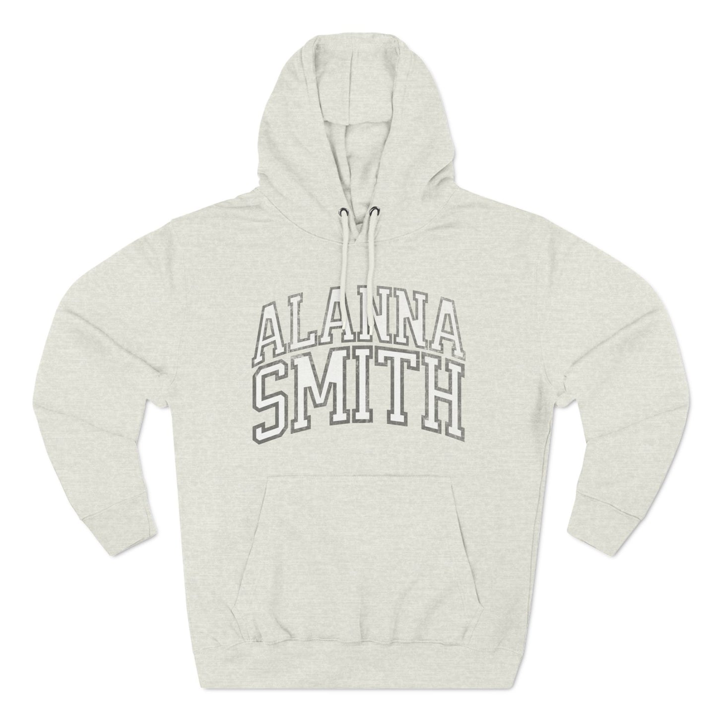 Alanna Smith Lynx Vintage Print Premium Hoodie