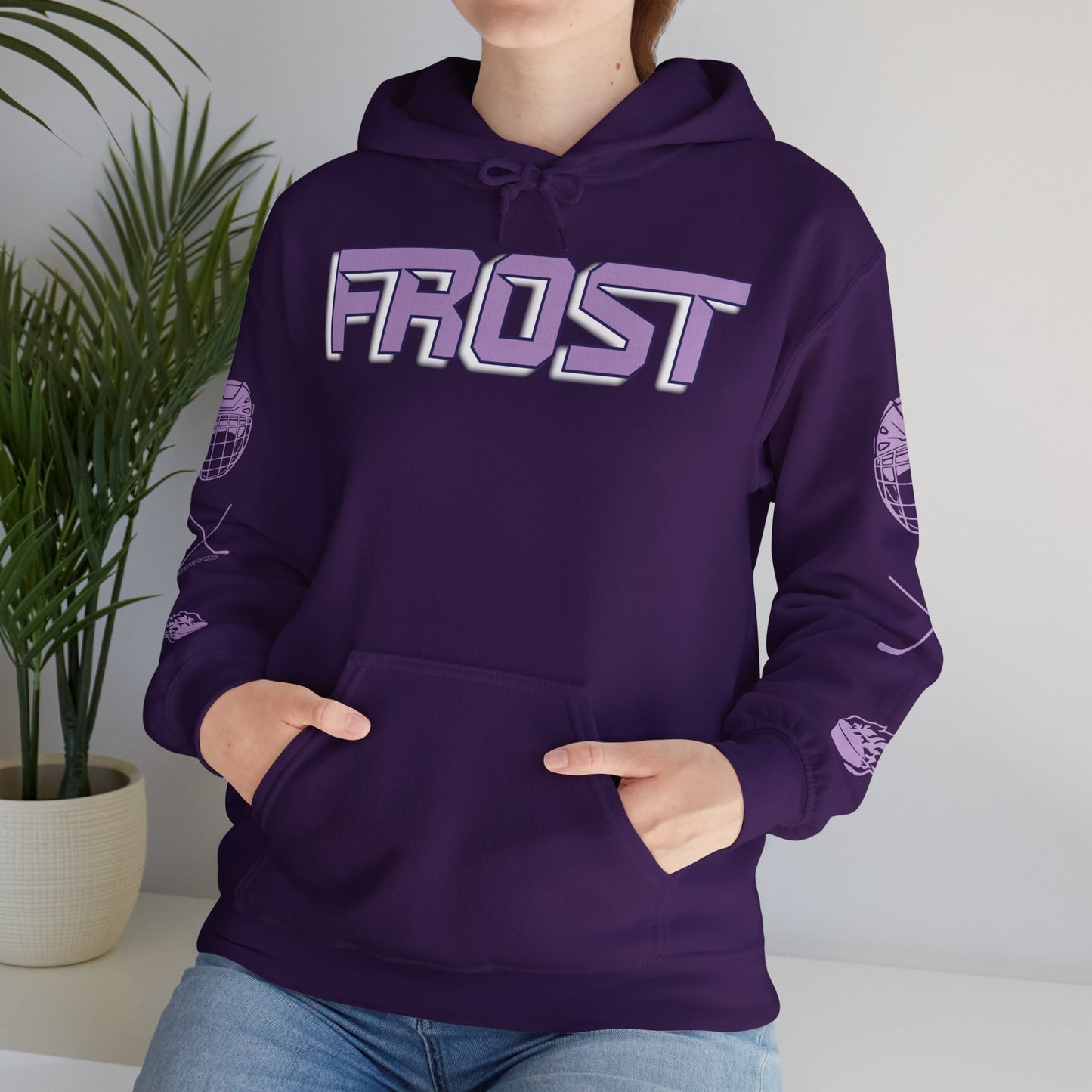 Claire Butorac 7 Frost Hockey Heavy Hoodie