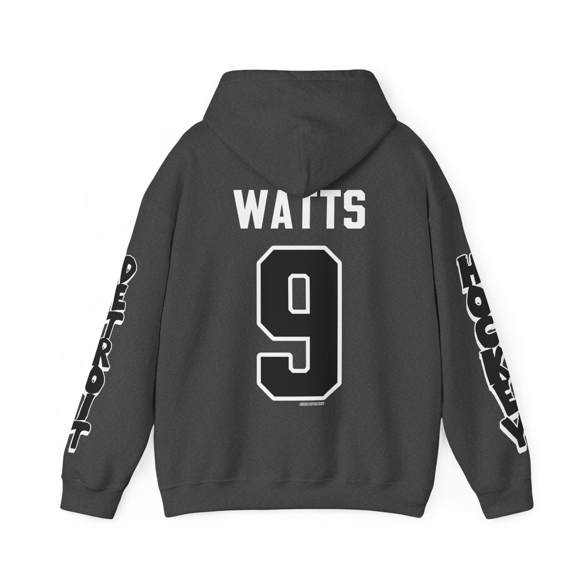 Daryl Watts Detroit Hockey Club Unisex Hoodie