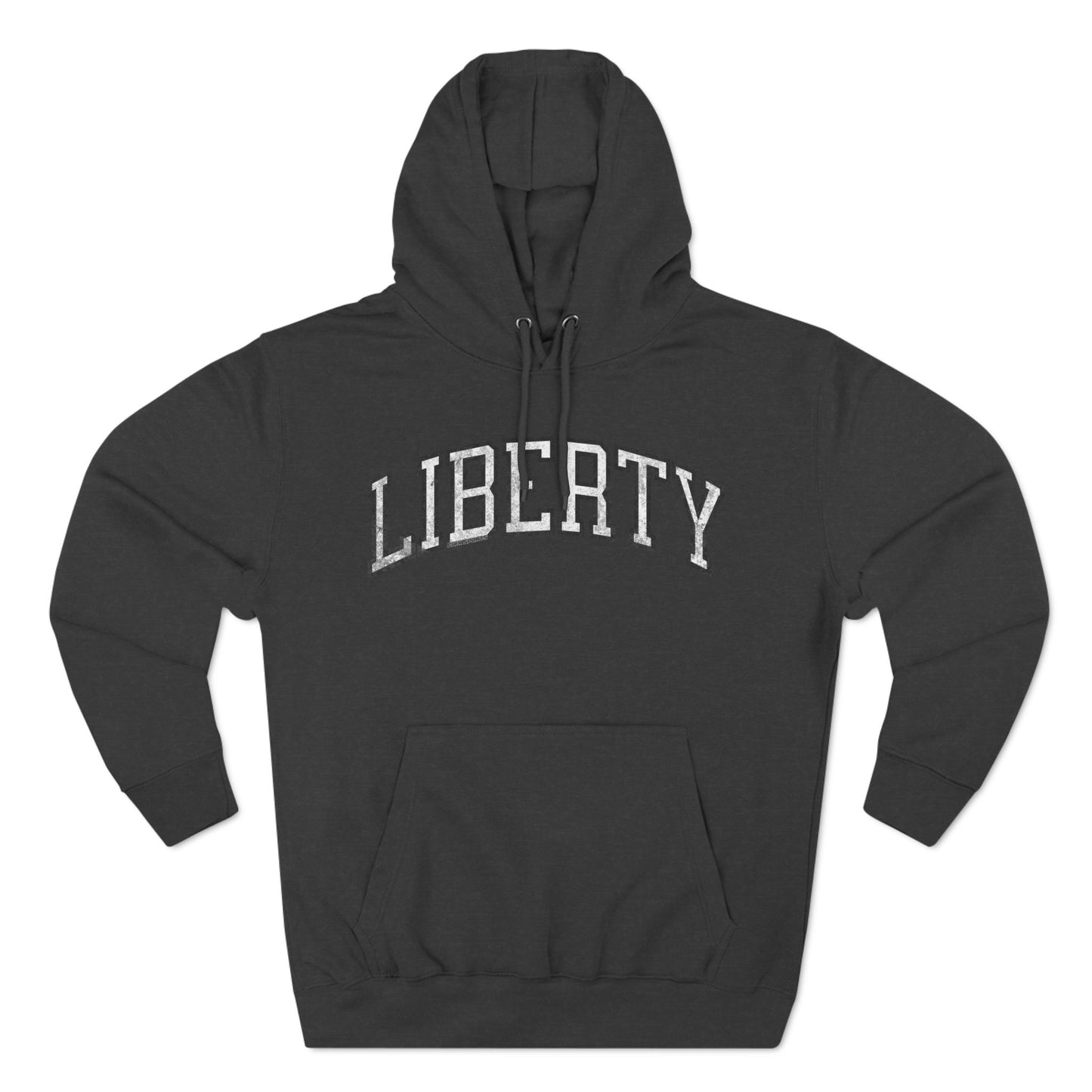 Liberty Basketball Vintage Print Premium Hoodie