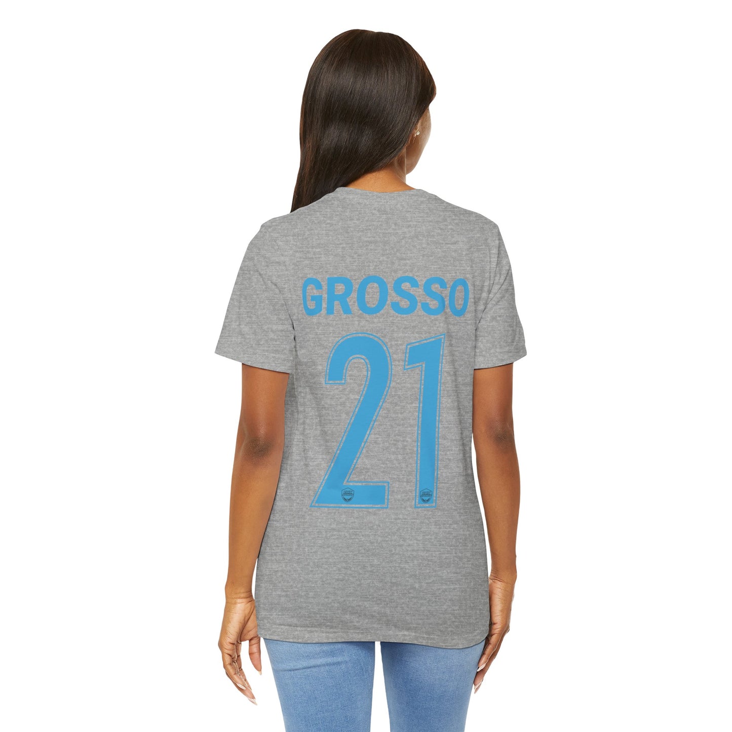 Julia Grosso 21 Stars Soccer Softblend T-shirt