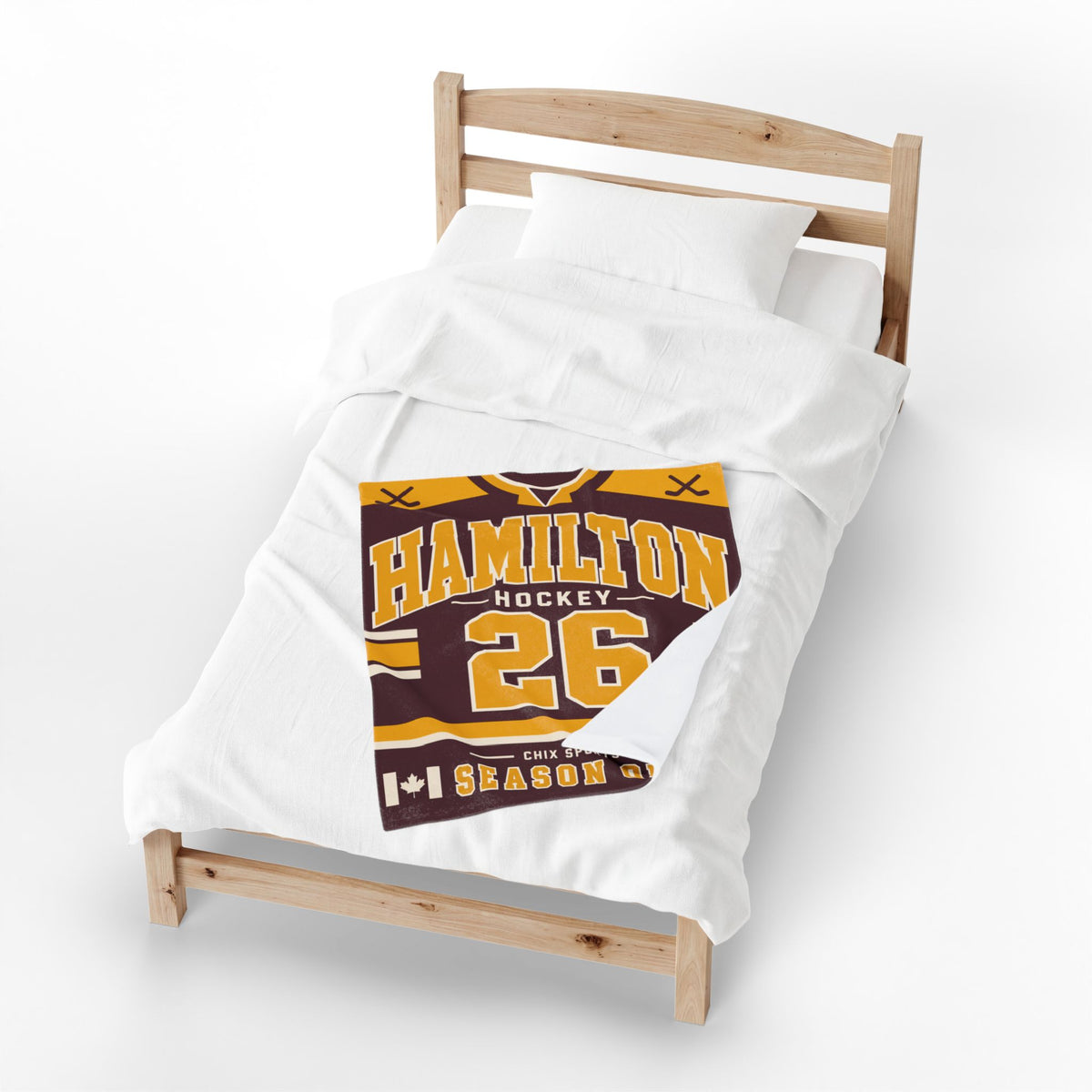 Hamilton Women's Hockey Plush Blanket