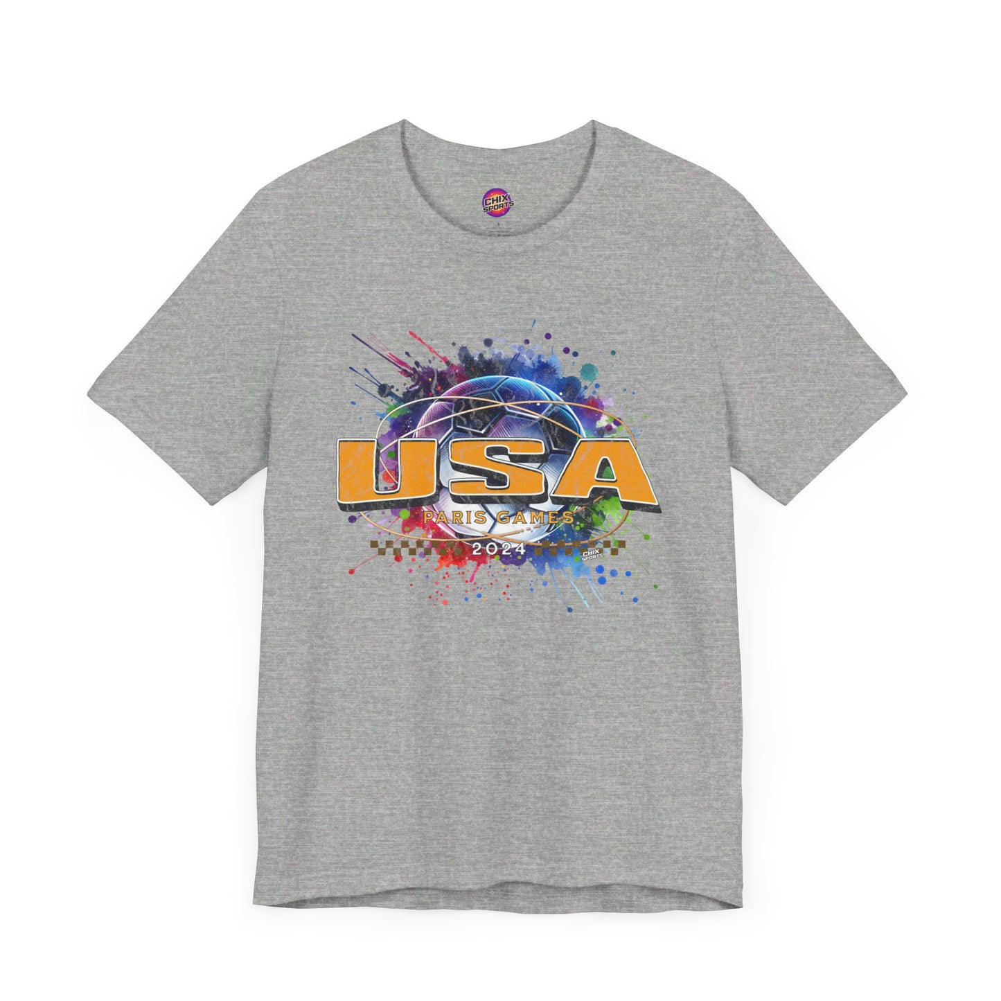 U.S. Women's Soccer T-Shirt Bright Gold USA