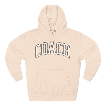 Sports Coach Premium Hoodie Vintage Print