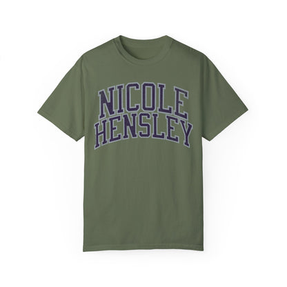 Nicole Hensley Frost Hockey Star Vintage Print Premium T-shirt