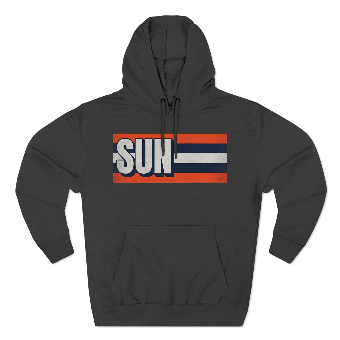 Sun Premium Vintage Style Basketball Hoodie