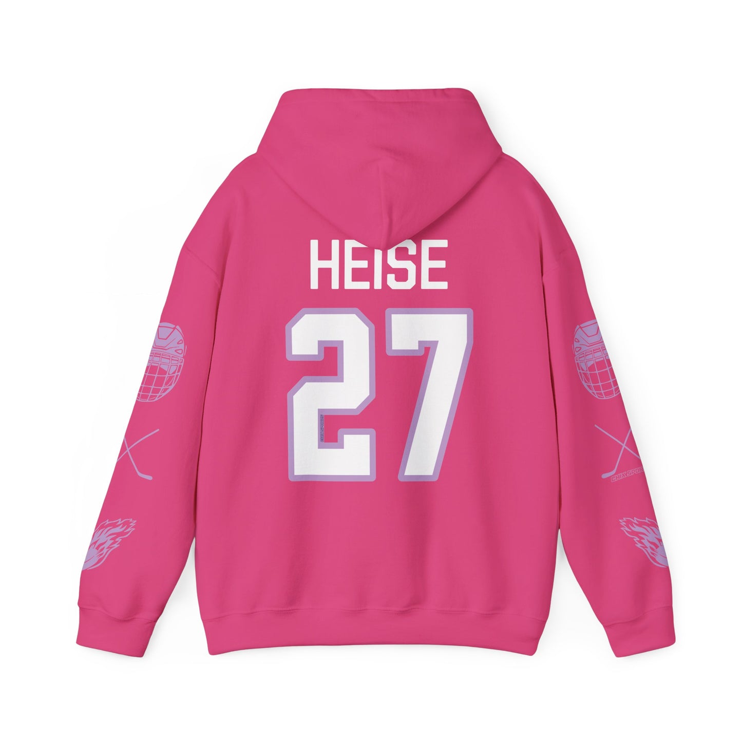 Taylor Heise 27 Frost Hockey Heavy Hoodie