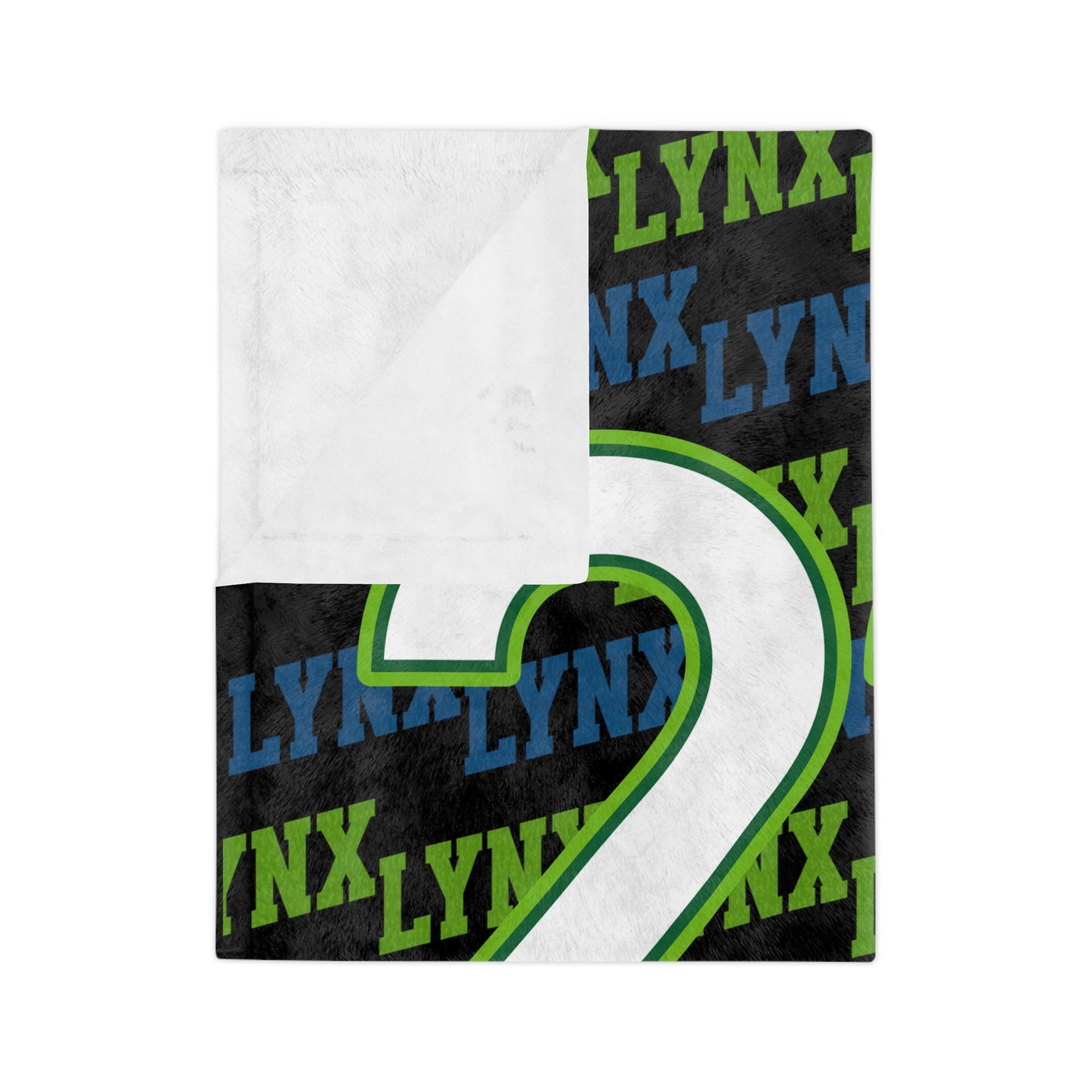 Myisha Hines-Allen 22 Lynx Plush Microfiber Blanket