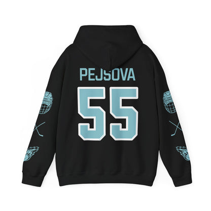 Daniela Pejsova 55 Heavy Fleet Hoodie