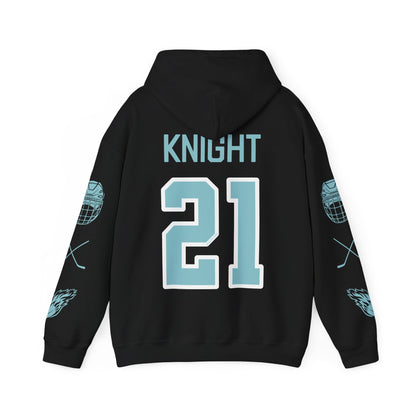 Hilary Knight 21 Heavy Fleet Hoodie