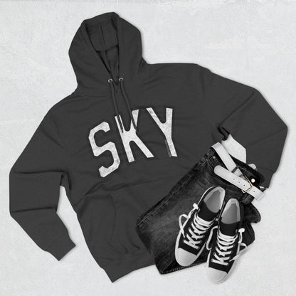 Sky Premium Hoodie Soft Vintage Print