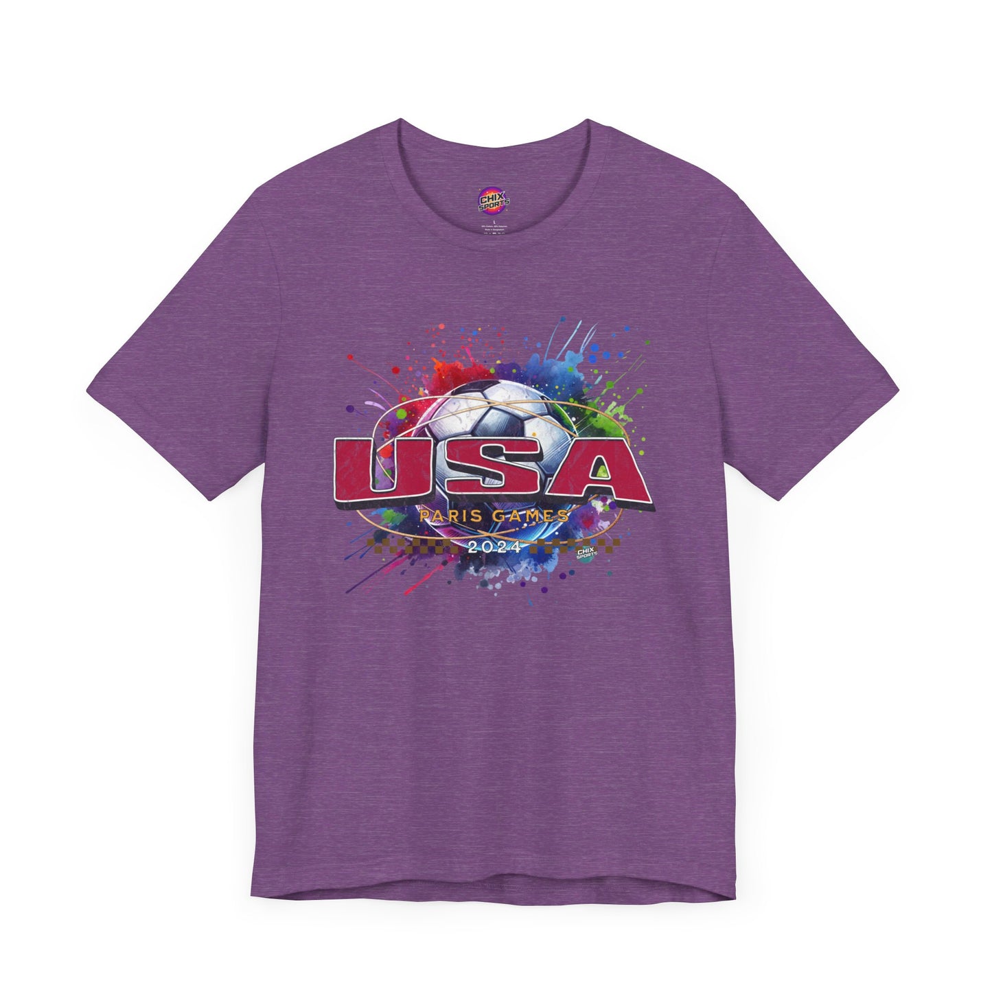 U.S. Women's Soccer Fans T-shirt Red USA