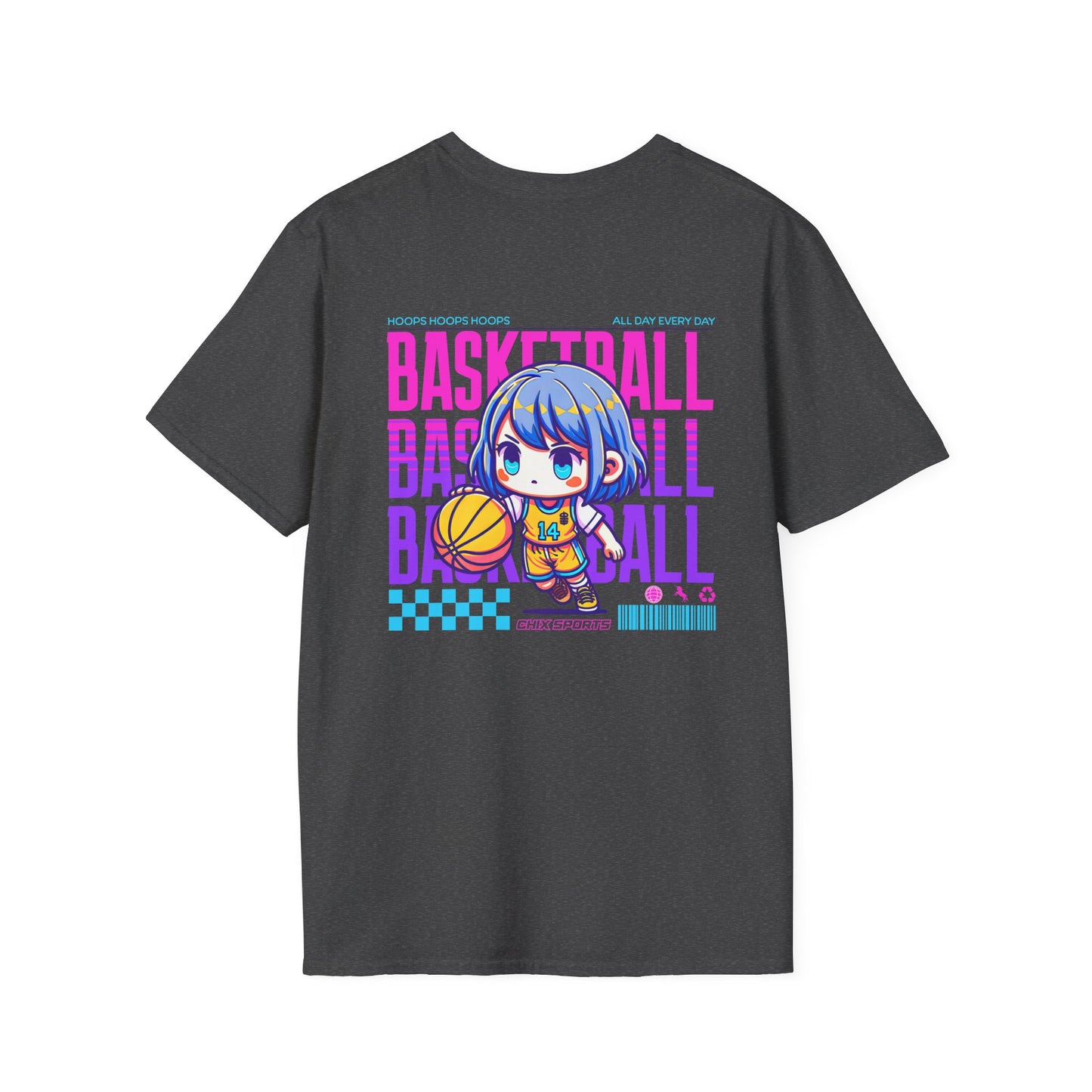 Women's Basketball Anime Style Shirt