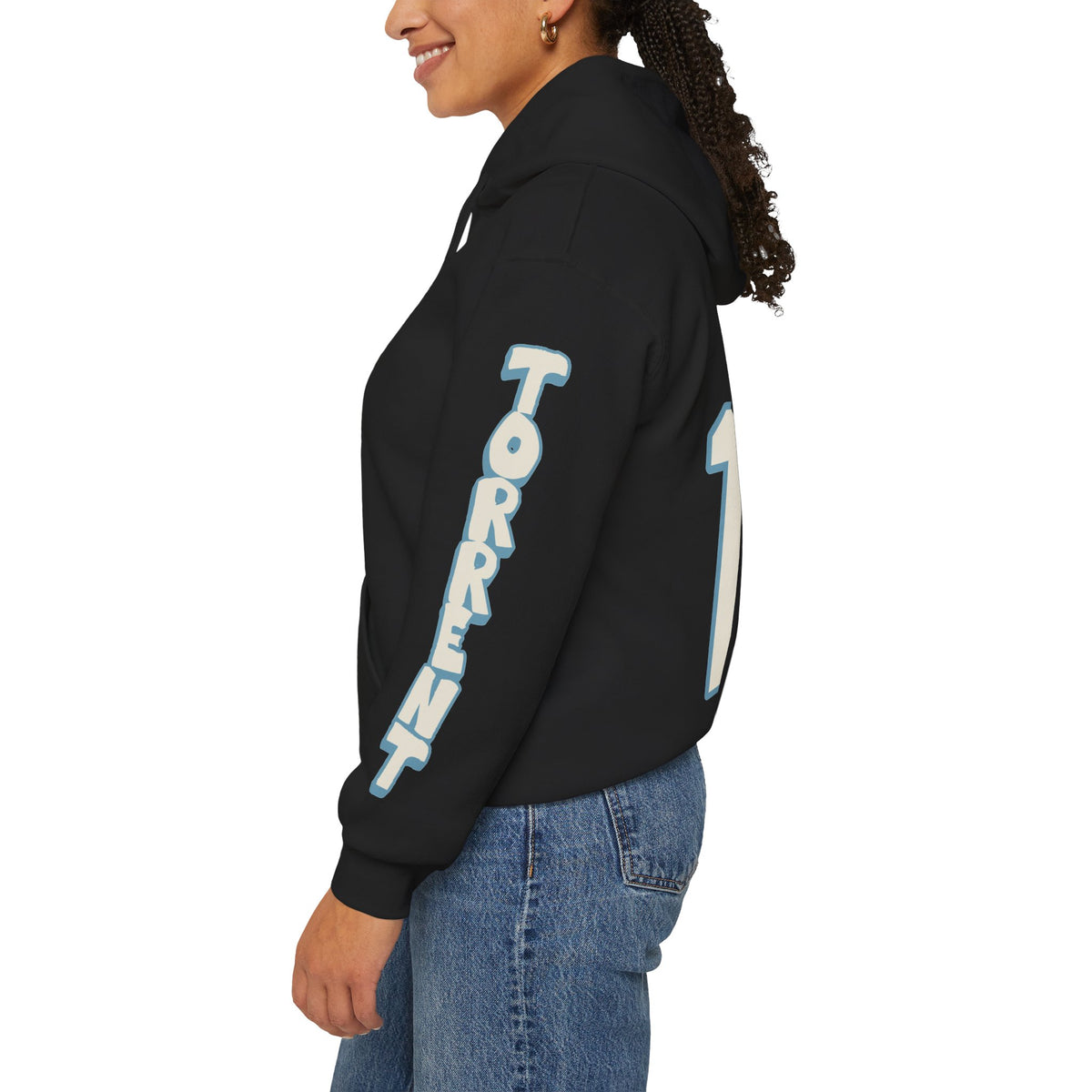 Neena Brick Torrent Unisex Hoodie
