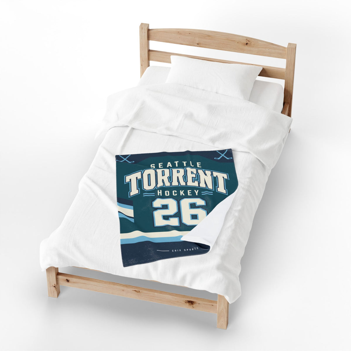 Seattle Torrent Plush Blanket